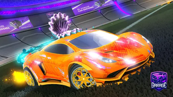 A Rocket League car design from Olo_27