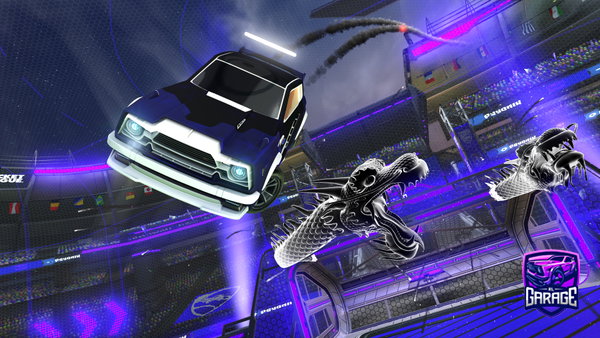 A Rocket League car design from Kotekeczek