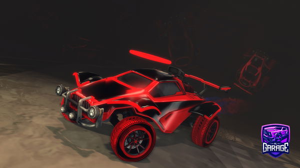 A Rocket League car design from xYousha