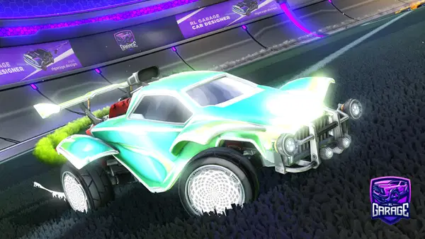 A Rocket League car design from Vybes_bailey