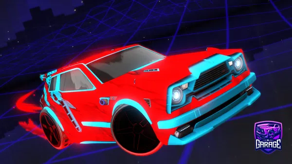 A Rocket League car design from XKyotoStyle