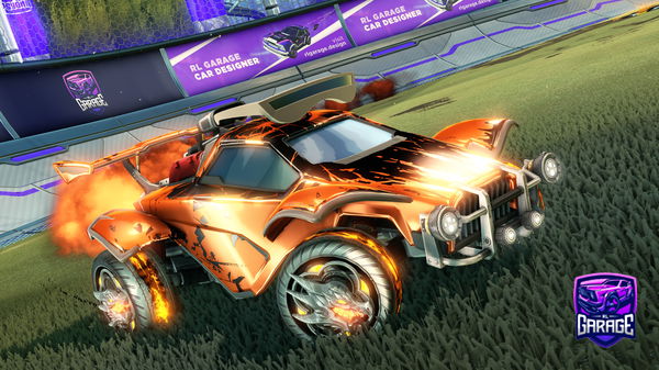 A Rocket League car design from 3mmi