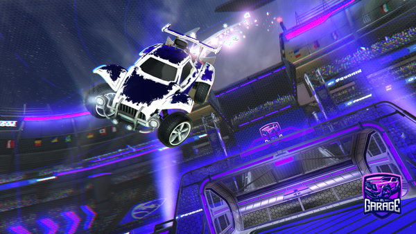 A Rocket League car design from NyxRL-EU
