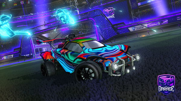 A Rocket League car design from rafaellxx06