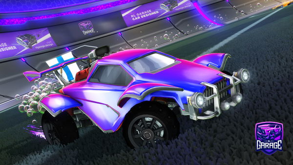 A Rocket League car design from Puolikasjuusto17