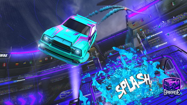 A Rocket League car design from EasyGeno