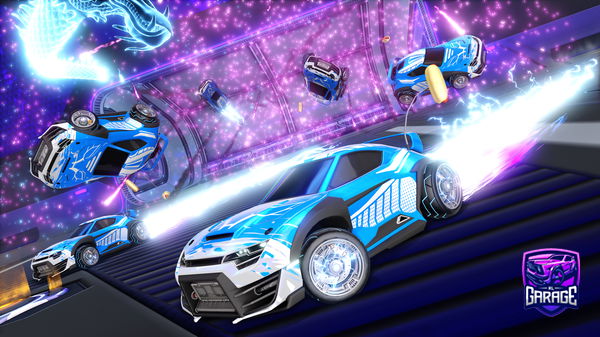 A Rocket League car design from samerdepam