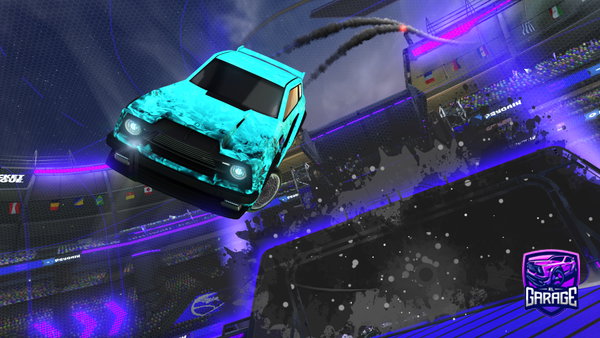 A Rocket League car design from dateager