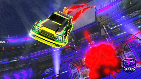 A Rocket League car design from mishandopola