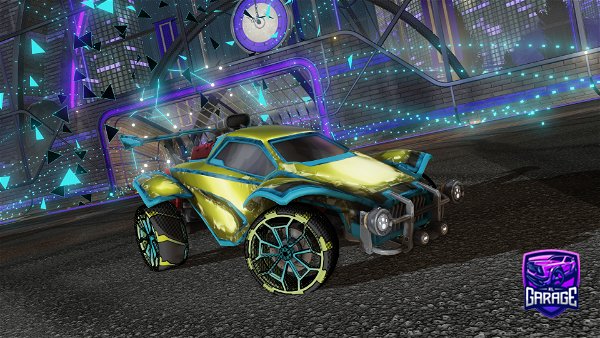 A Rocket League car design from Spazee-_-