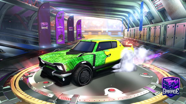 A Rocket League car design from Matheuskauss