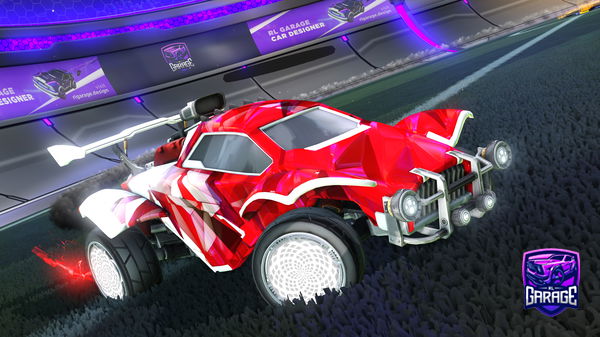 A Rocket League car design from JackAttackUS