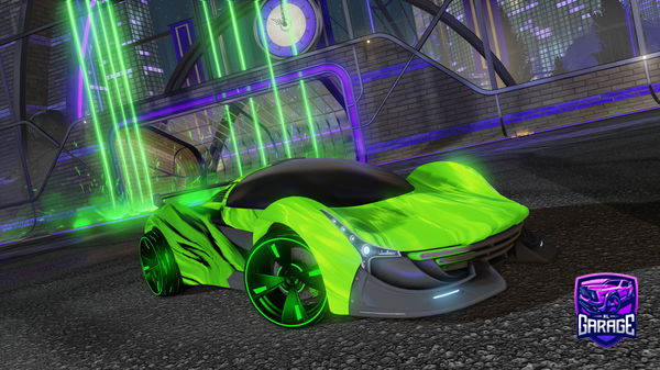 A Rocket League car design from Maximoo64