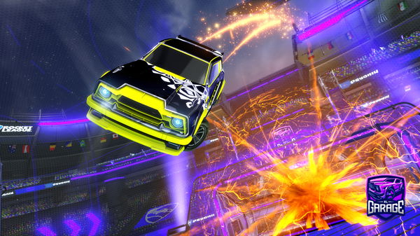 A Rocket League car design from Chxppyz