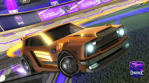 A Rocket League car design from WilliamNRG
