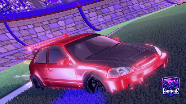 A Rocket League car design from sleazy17