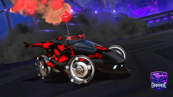 A Rocket League car design from Zombie_DoomSlayer117