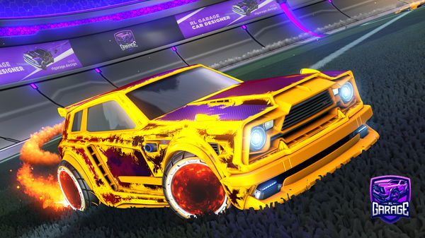 A Rocket League car design from iTz_not-rk33_