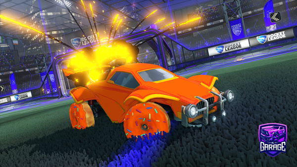 A Rocket League car design from Litopo