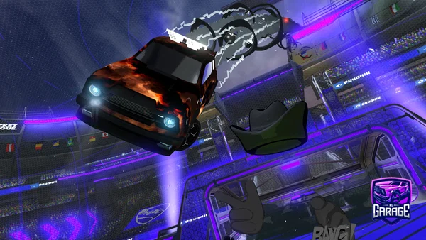 A Rocket League car design from Santi_H19