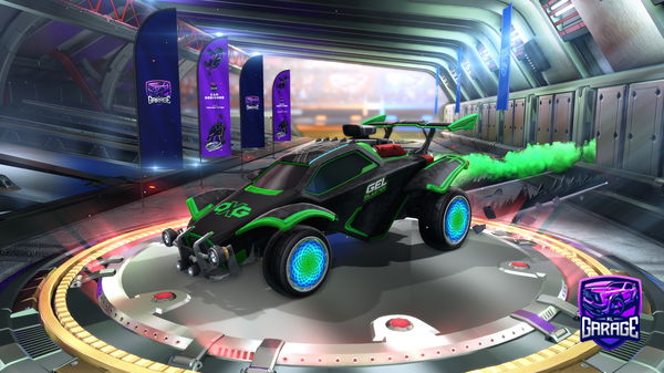 A Rocket League car design from Vpolox99