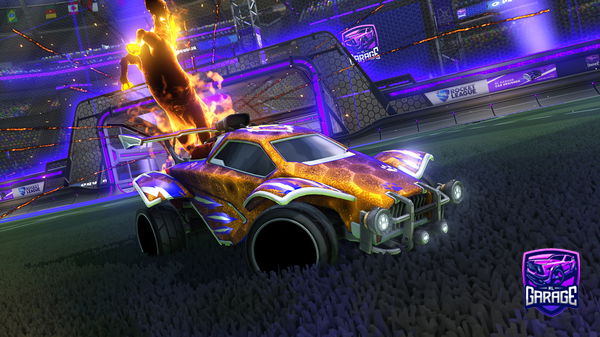 A Rocket League car design from Skedkniv