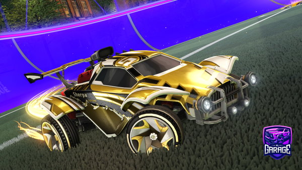 A Rocket League car design from Toozklot