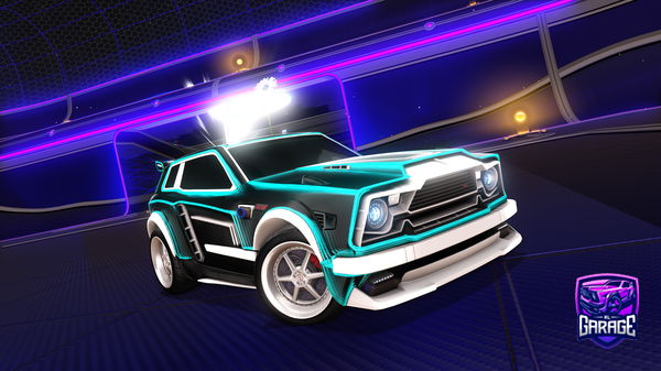 A Rocket League car design from Nunc