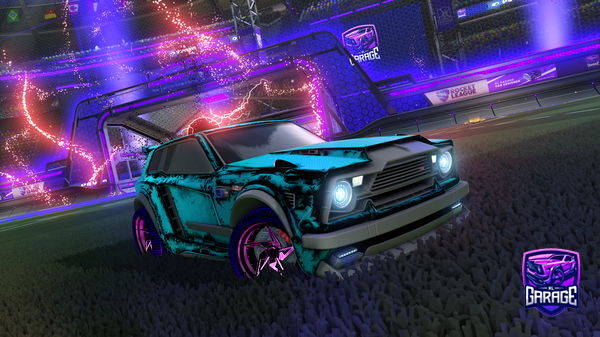 A Rocket League car design from Stratocaster_arc