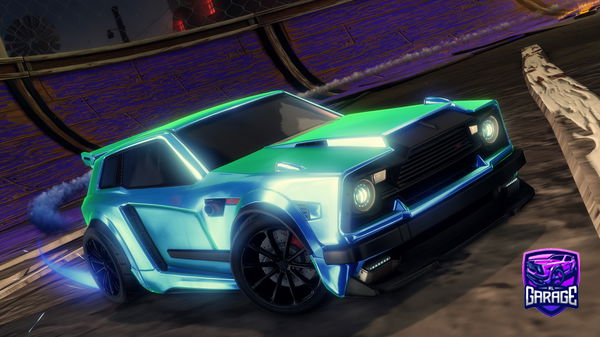 A Rocket League car design from okokokokokokokokok