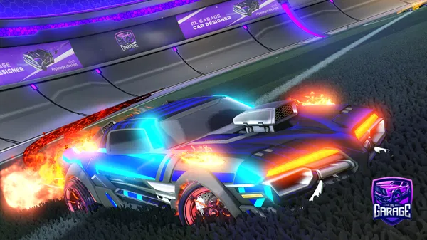 A Rocket League car design from HELL78