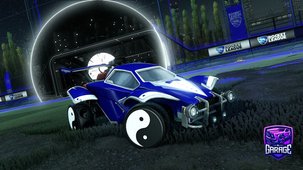 A Rocket League car design from DayTooSweaty