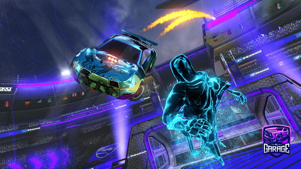 A Rocket League car design from RSN_ninja