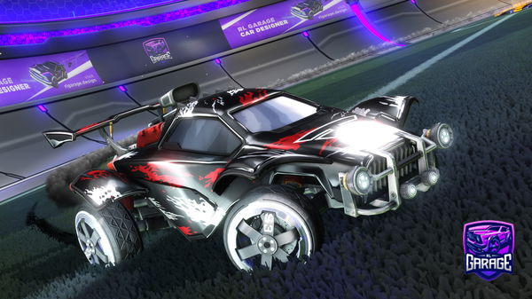 A Rocket League car design from Benny43