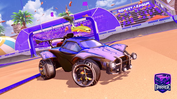 A Rocket League car design from Top500RLSSL
