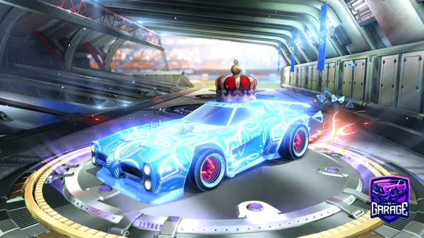 A Rocket League car design from Oriondash