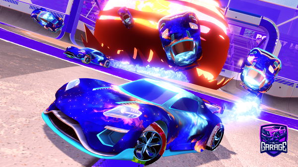 A Rocket League car design from ElgUaPeRaS