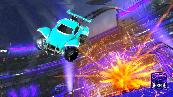 A Rocket League car design from Tygo1205