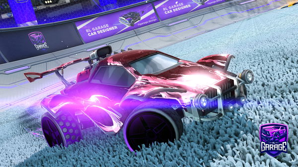 A Rocket League car design from FiXX_GOLDEN