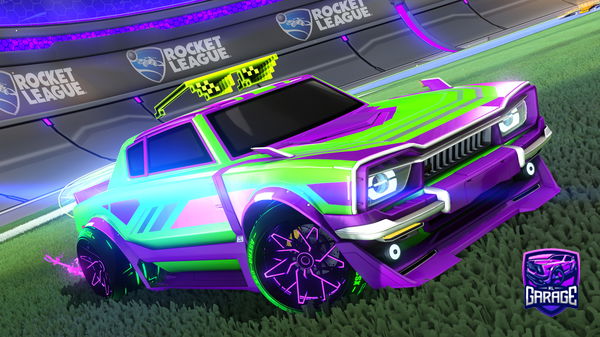 A Rocket League car design from Chuksik22