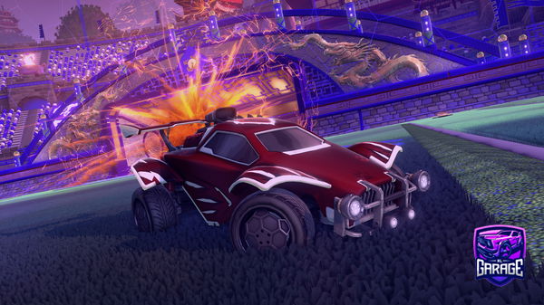 A Rocket League car design from LFCROCKS2022