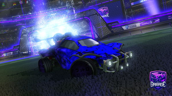 A Rocket League car design from Shogunzera