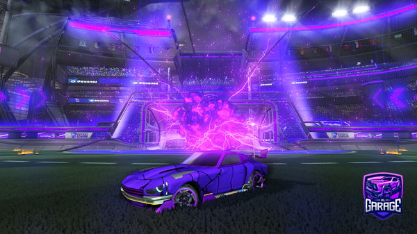 A Rocket League car design from Poweredplayer