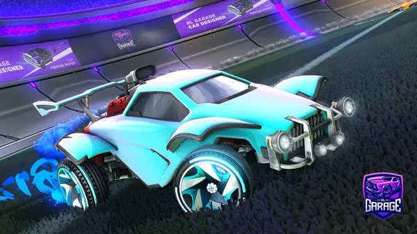 A Rocket League car design from speed-e