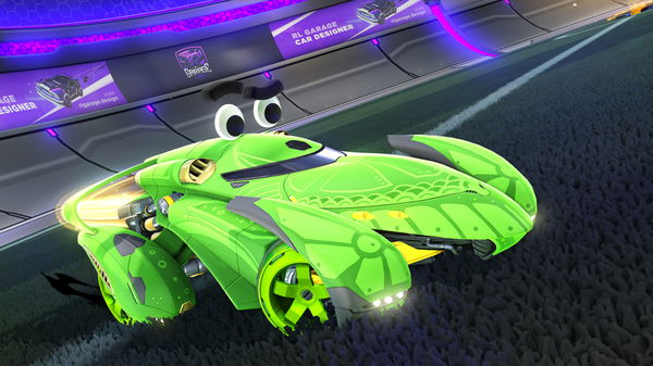 A Rocket League car design from CurtyRagsdude