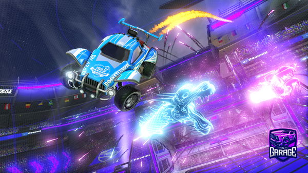 A Rocket League car design from lakers24080