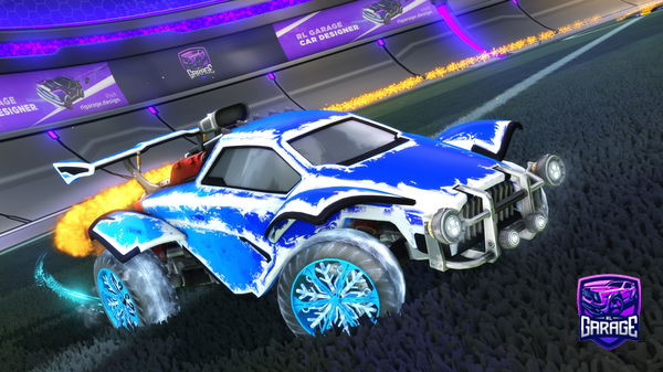 A Rocket League car design from jasinsaliu123