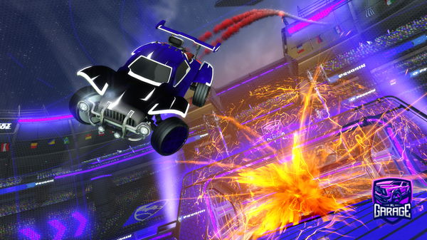 A Rocket League car design from Cosmotiz