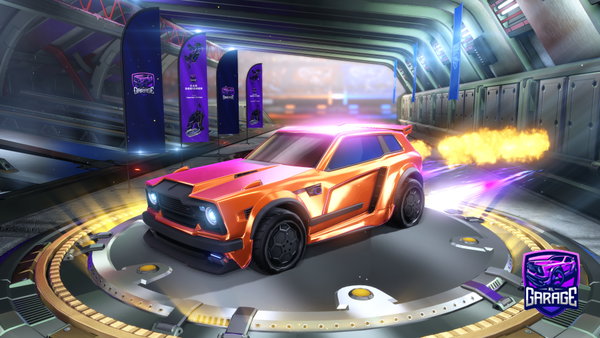 A Rocket League car design from Pumpkinbob1175