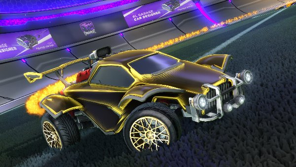 A Rocket League car design from TEMP0ED